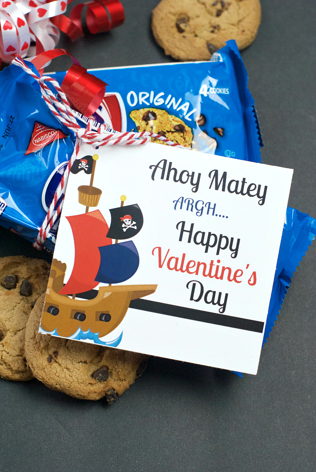 Chips Ahoy Valentine Idea