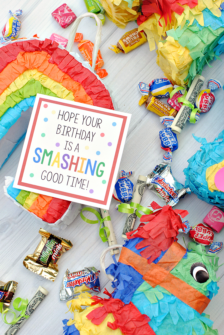Cute Mini Piñata Birthday Gift Idea for Friends