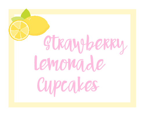 StrawberryLemonadeCupcakesSign