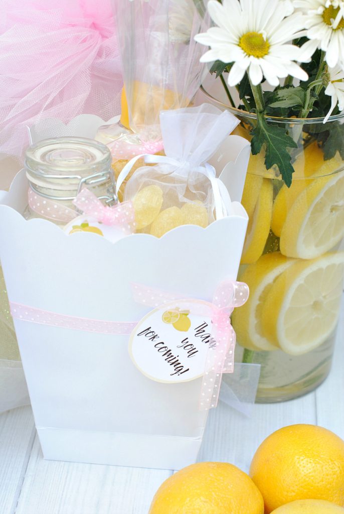 Lemon Gift Bridal Party Favor