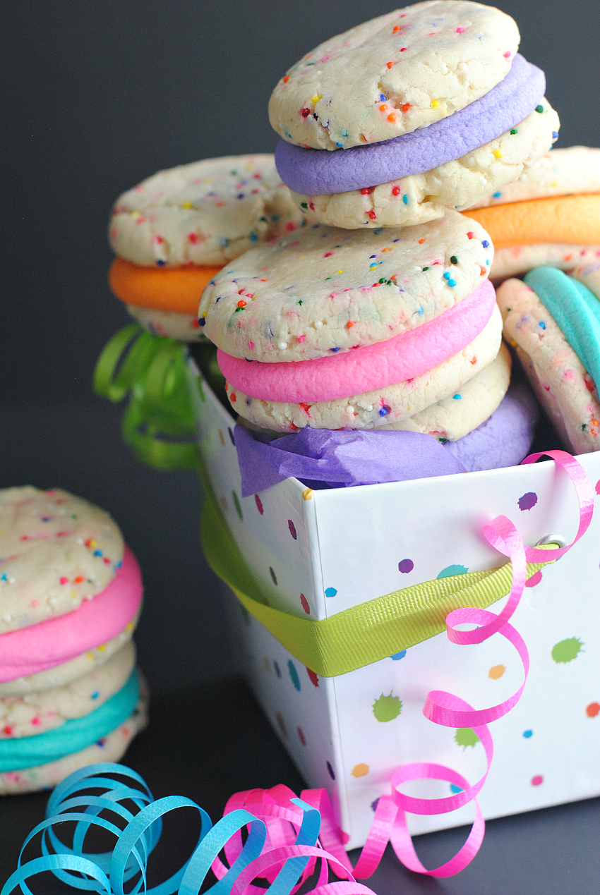Easy Funfetti Cookies From A Cake Mix Fun Squared