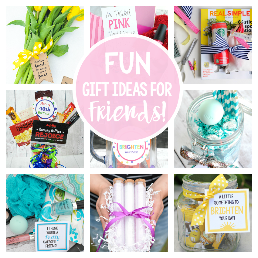 25 Fun Gift Ideas for Friends: