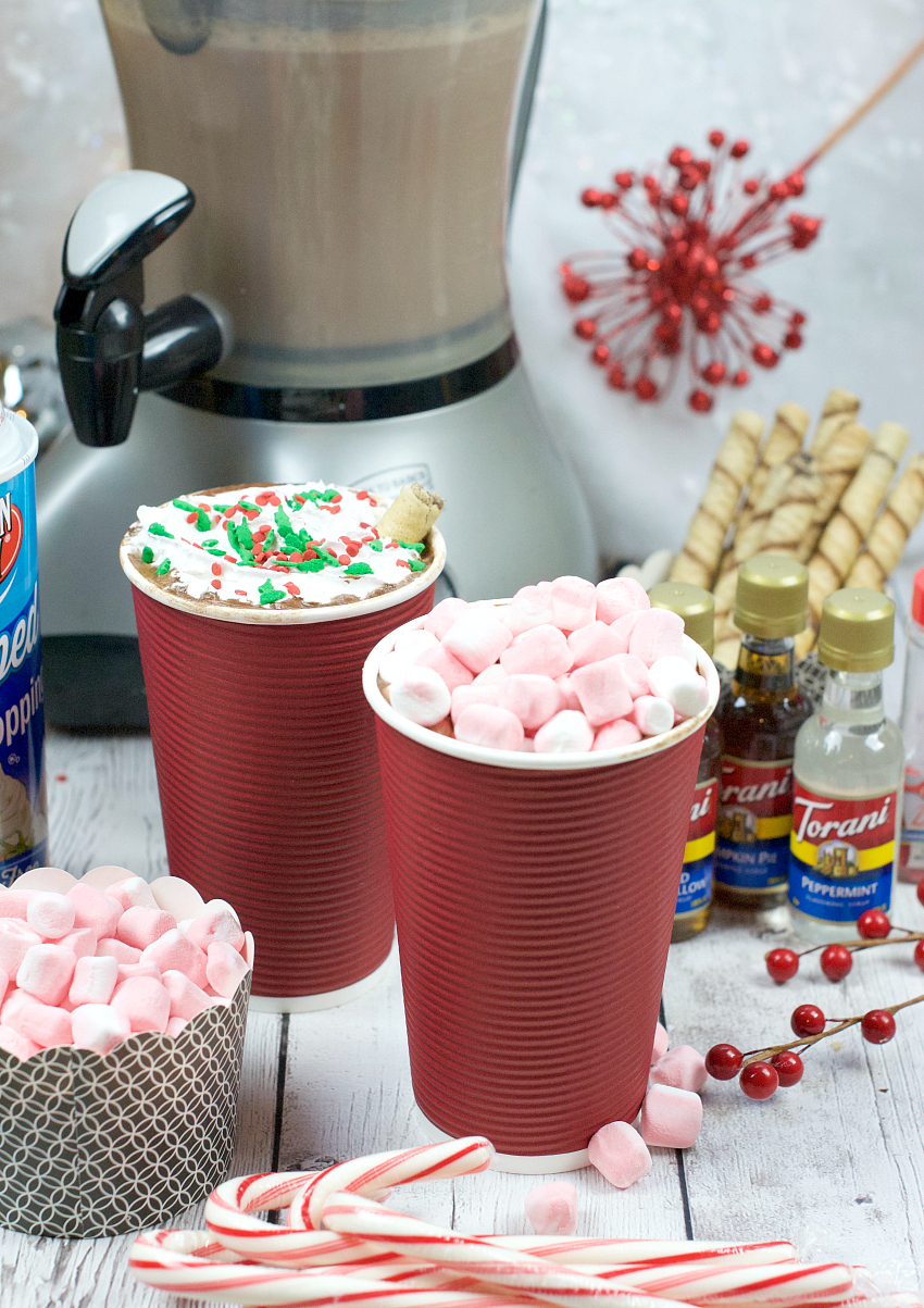 Hot Chocolate Bar-Christmas School Class Party Ideas