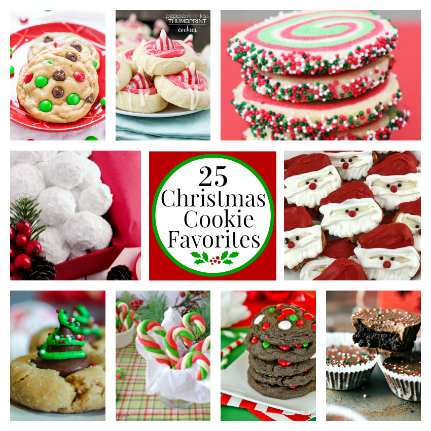 25 Fun Favorite Christmas Cookies - Fun-Squared