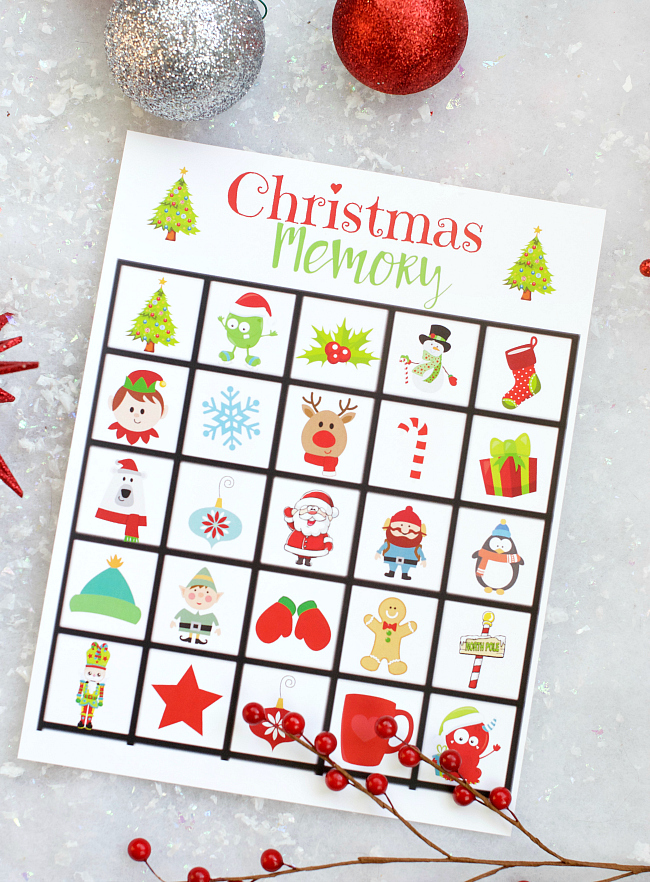 Free Printable Holiday Party Games for Kids FunSquared