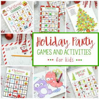 Free Printable Holiday Party Games for Kids