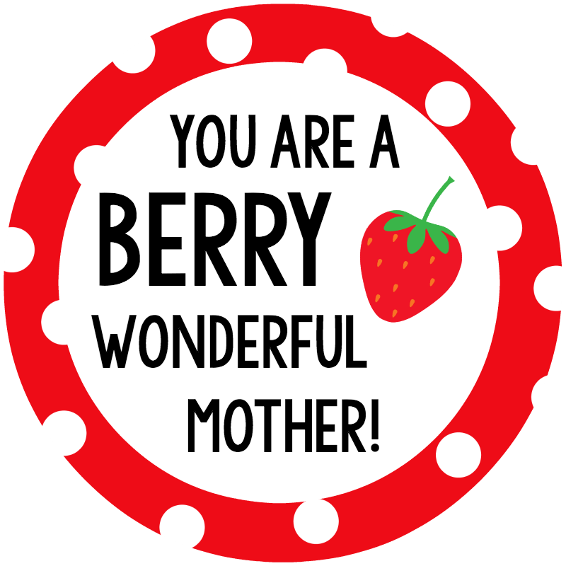 Berry Mother's Day Tag