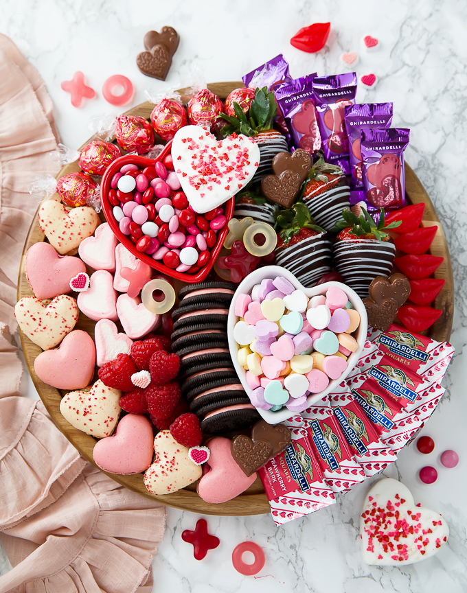 Valentine's Day Dessert Board