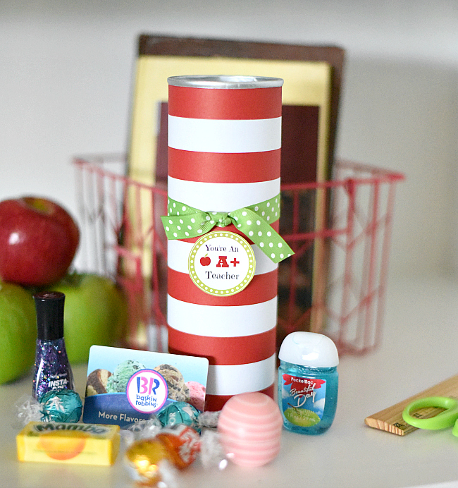 Pringles Chips Teacher Appreciation Gift Idea - Just Add Confetti