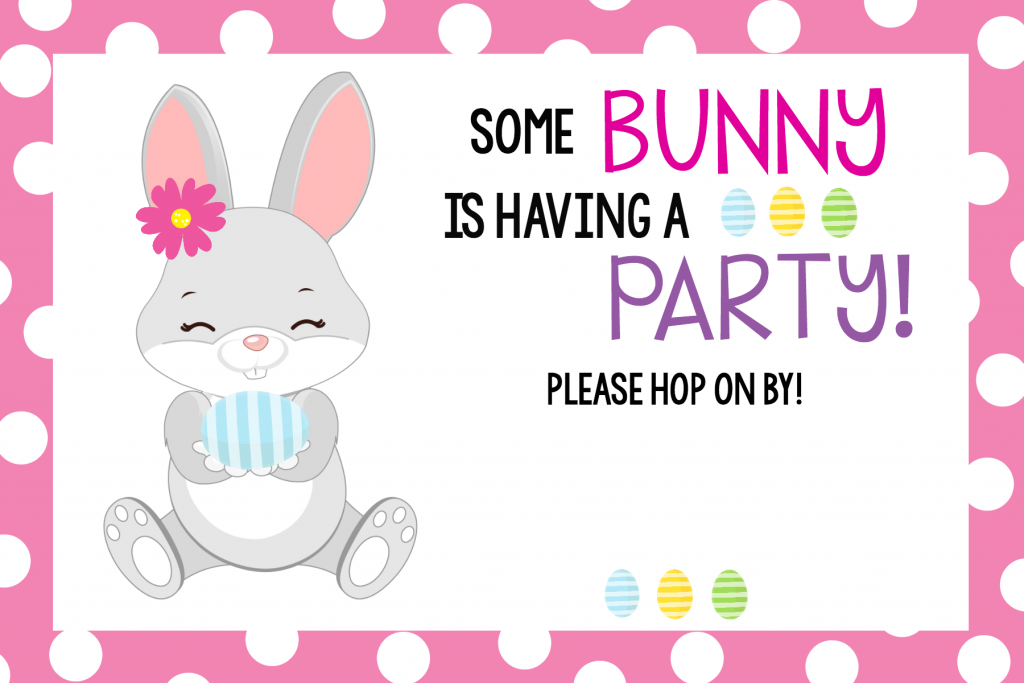 Easter Party Invitations