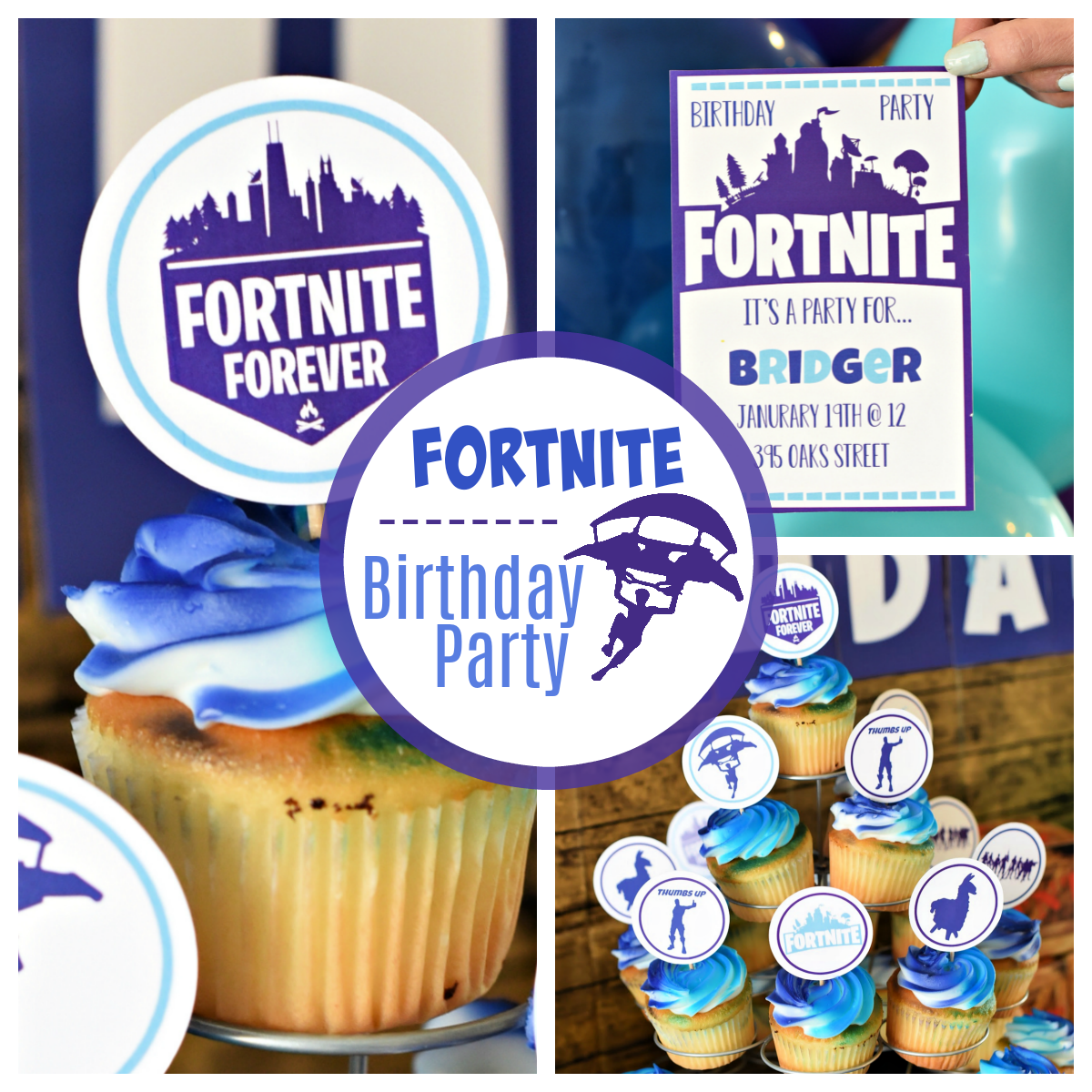 Fun Fortnite Birthday Party Idea:
