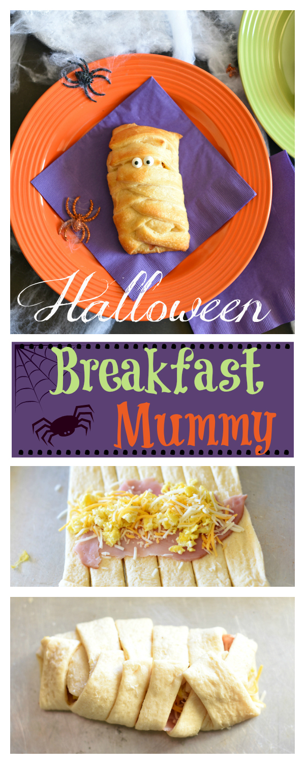 Fun Halloween  Breakfast  Idea Mummy Sandwich Fun Squared