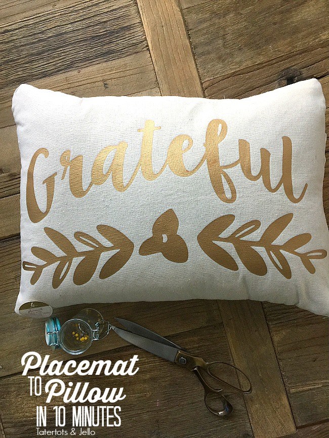 Thanksgiving Gift Pillow for a Friend