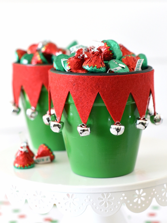 Elf Christmas Candy Dish