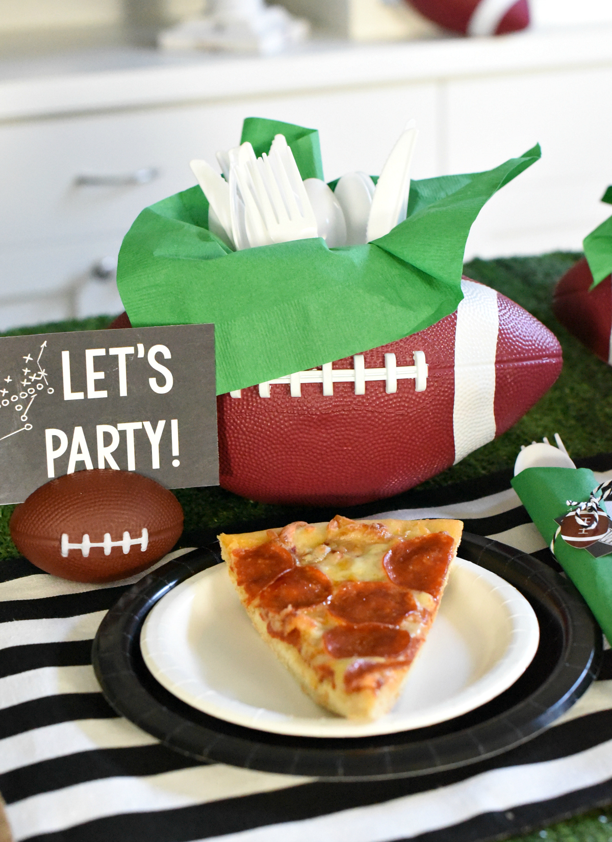 Tailgating Football Birthday Party Food Ideas
