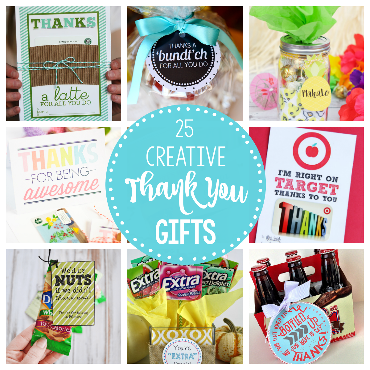 Creative Thank you Gifts Ideas