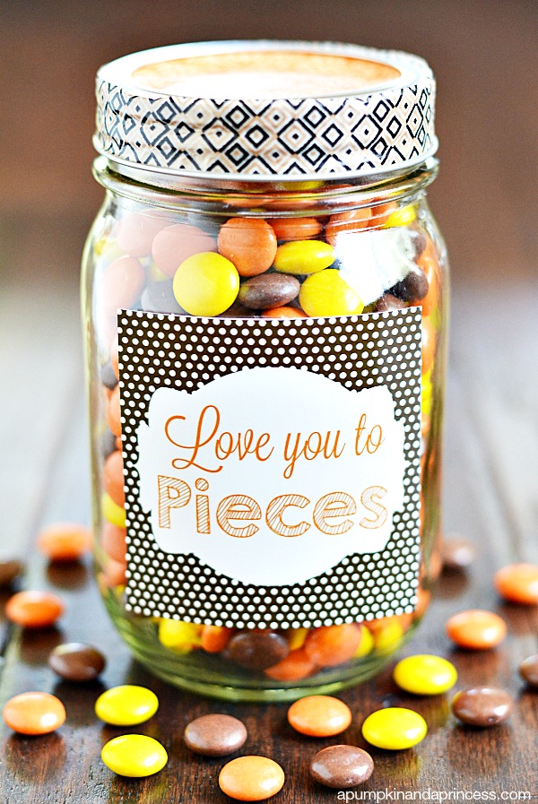 Love You to Pieces Gift Jar