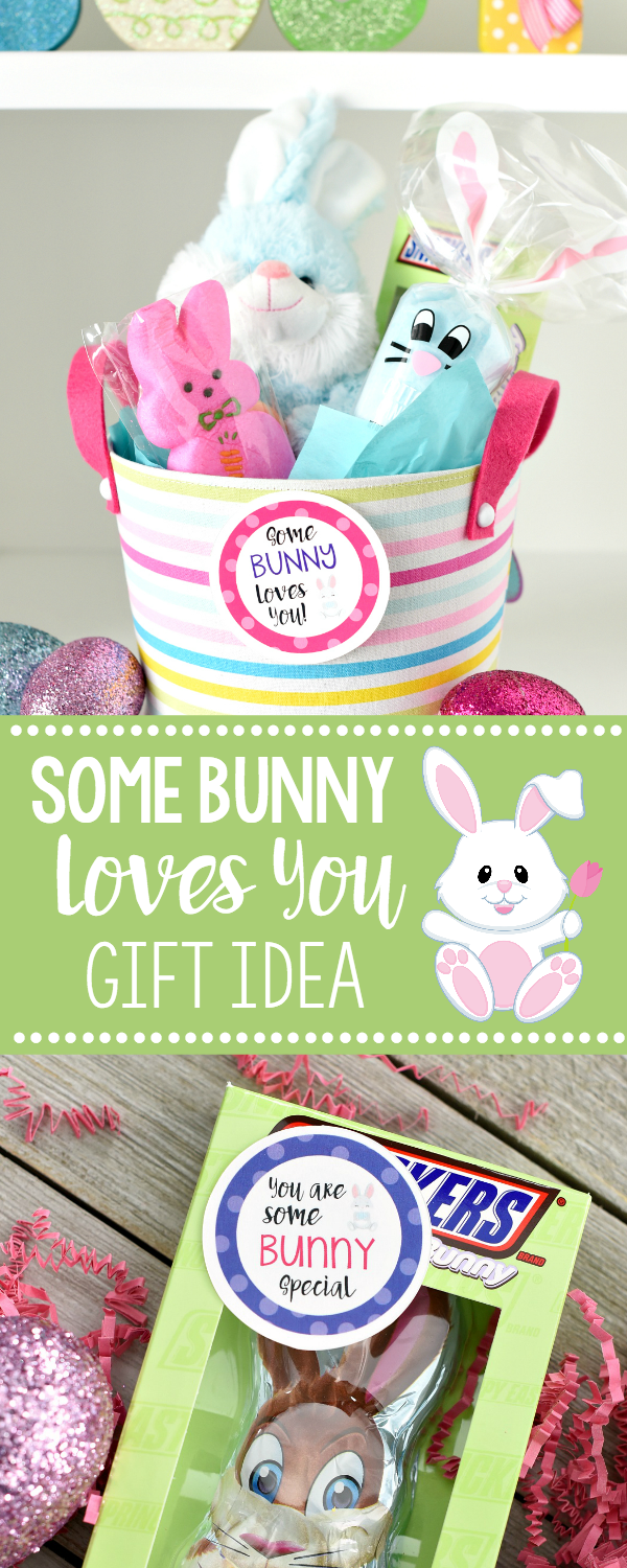Some Bunny Loves You Easter Gift Idea