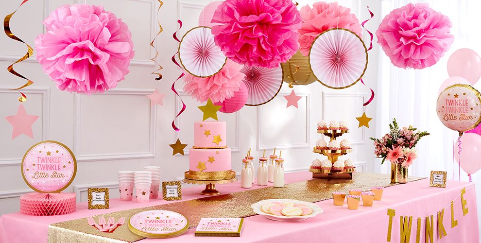 Girl Baby Shower Themes