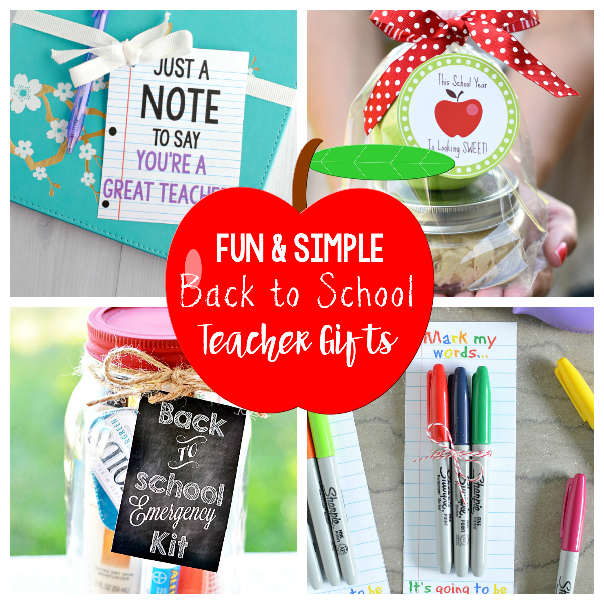 Thoughtful and Affordable Gifts for Teachers - DIY Ideas!