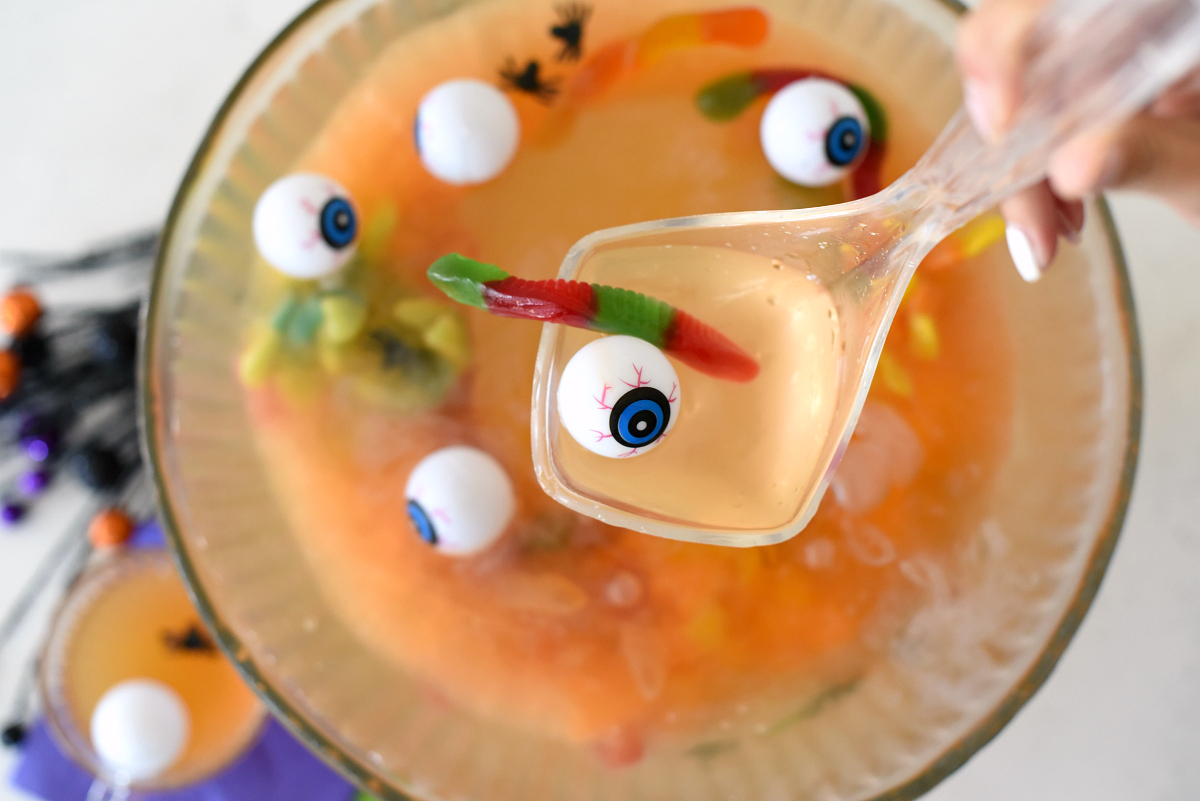 Halloween Party Punch Drink Idea