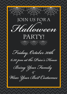 Cute Free Printable Halloween Invitations – Fun-Squared