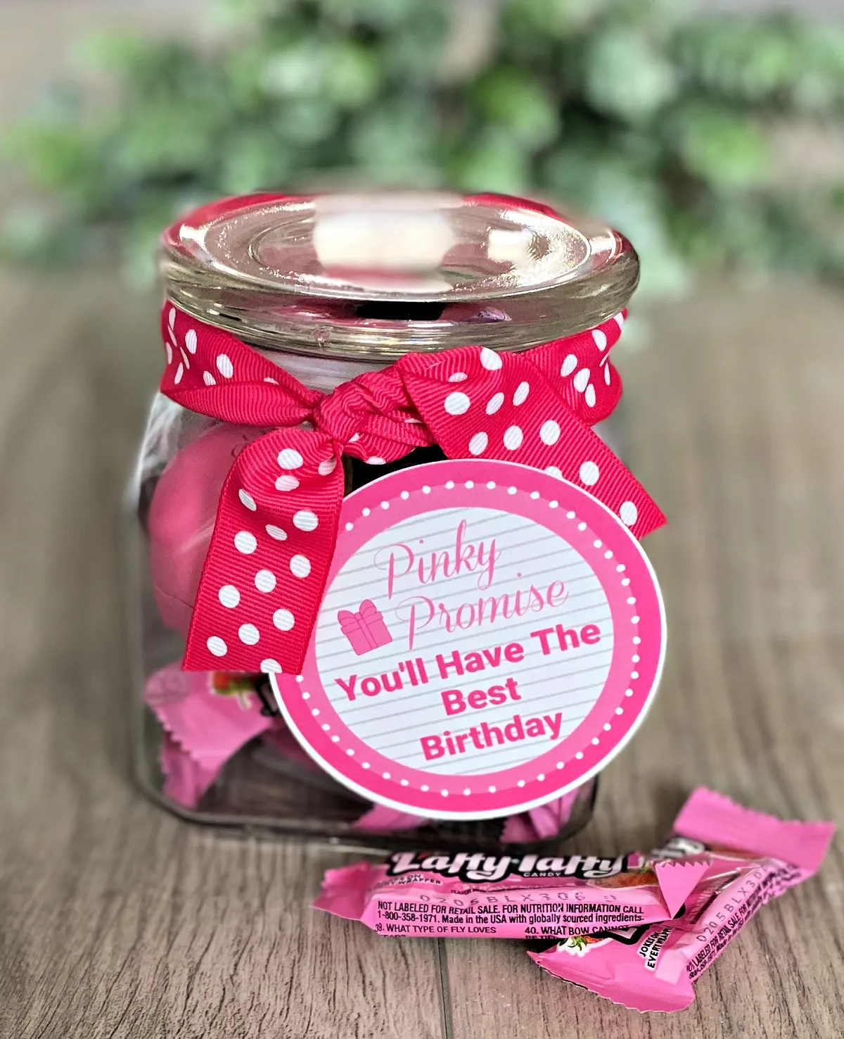 Fun Pink Themed Birthday Gift: