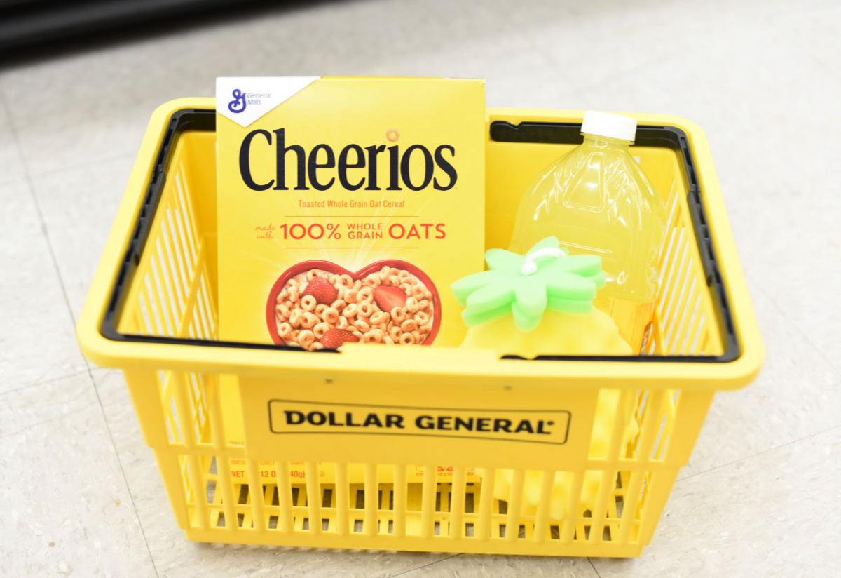 Yellow Gift Basket