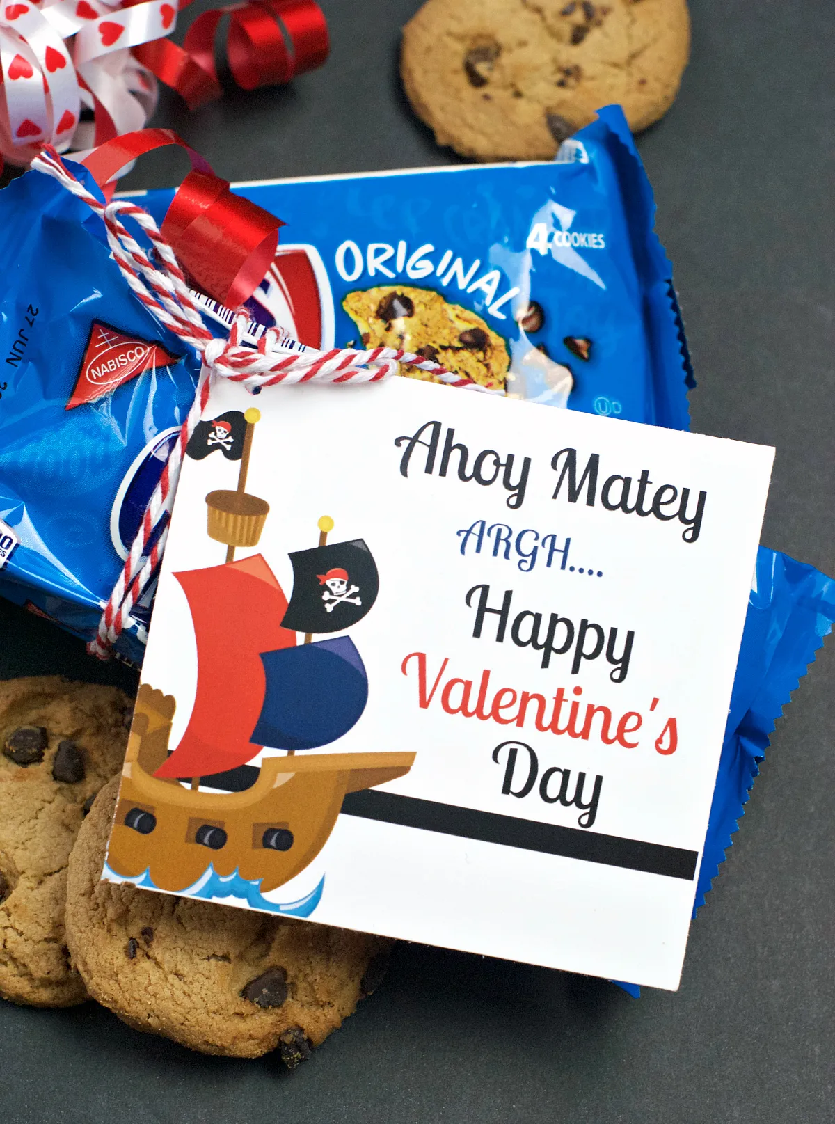 Chips Ahoy Valentines:
