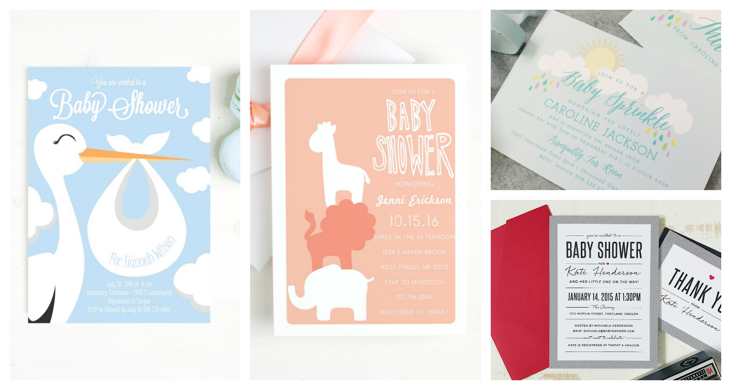 Make Your Own Baby Shower Invitations