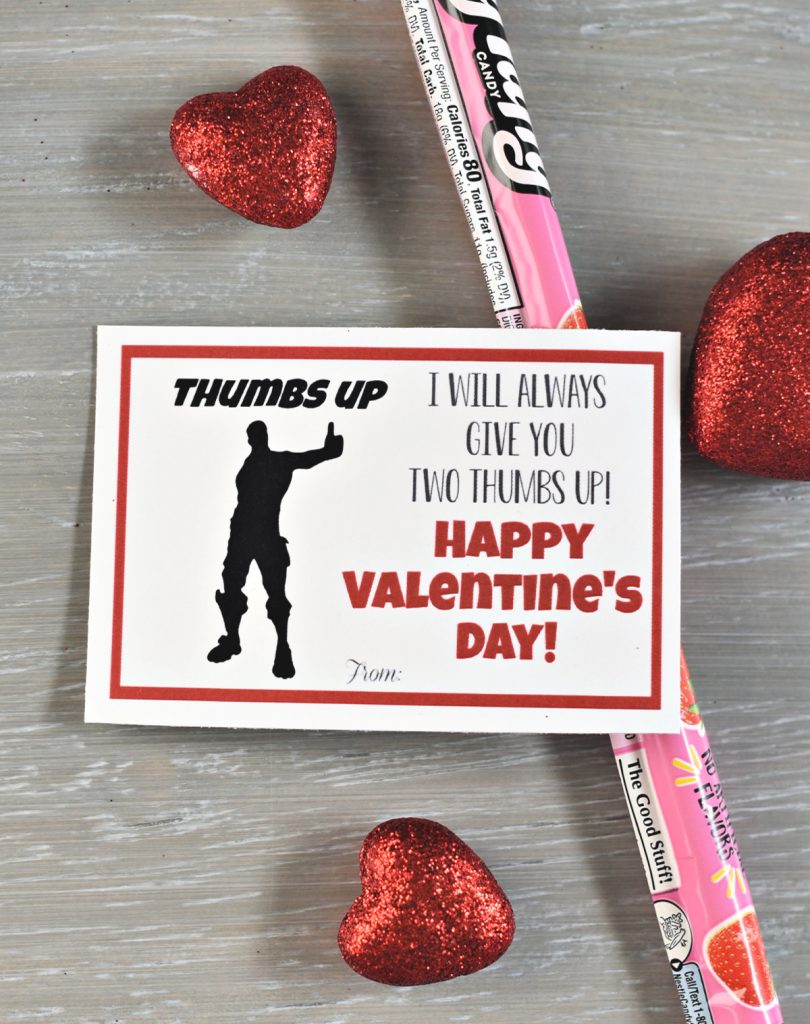 Fortnite Printable Valentines – Fun-Squared