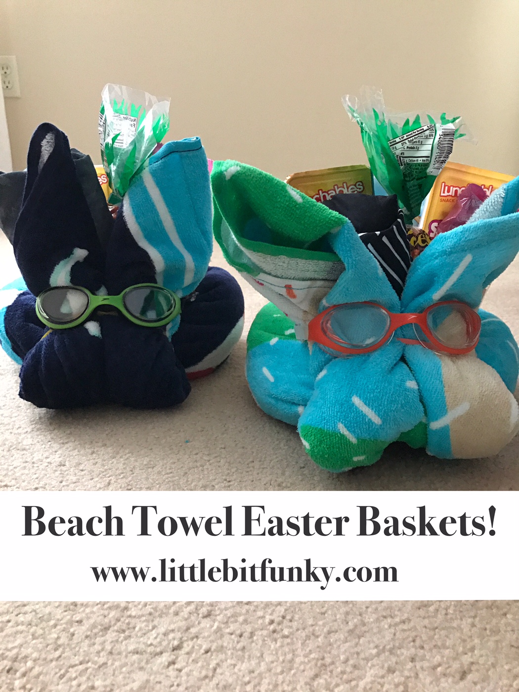 Beach Towel Basket