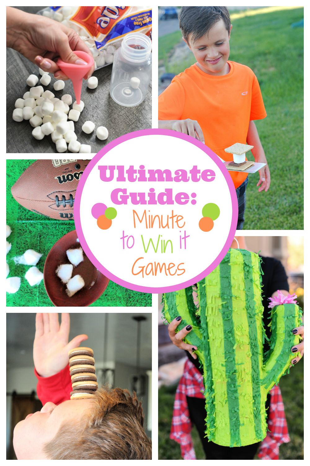 Fun Minute to Win it Games-Minute to win it game ideas for all ages, all holidays and any occasion you're looking for! Perfect party games for any occasion! #minutetowinit #partygames #partyideas #games #gamesforkids