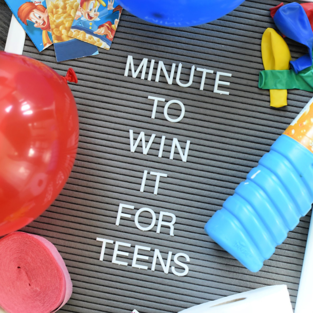 Minute to Win it Games for Teens