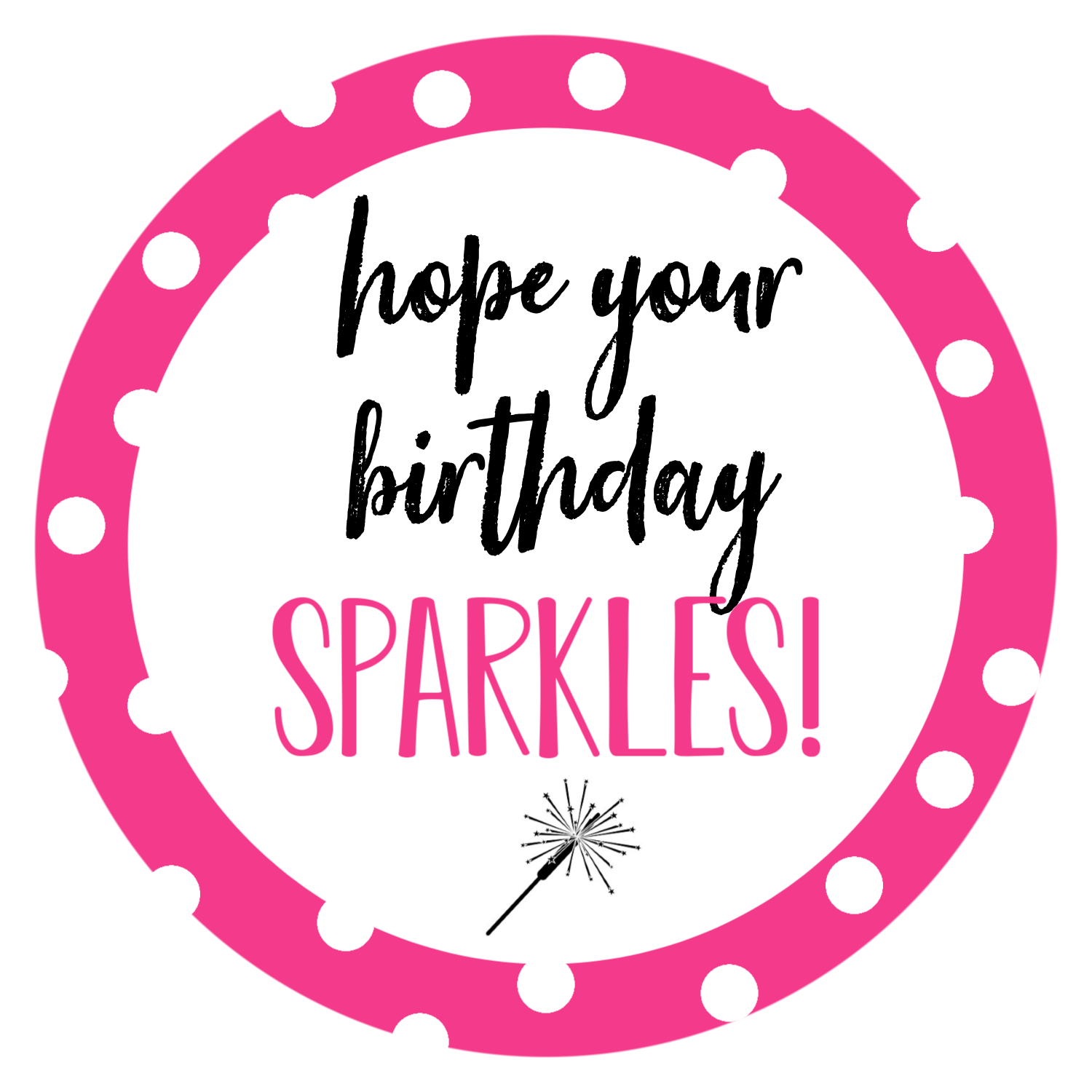 Sparkle Gift Tags