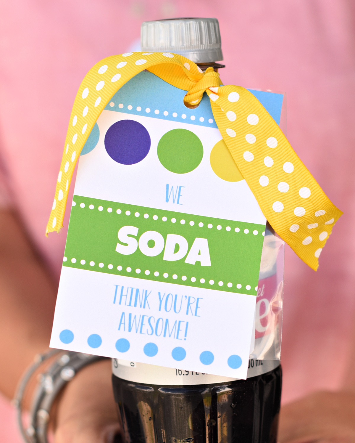 Soda Awesome Gift Tag