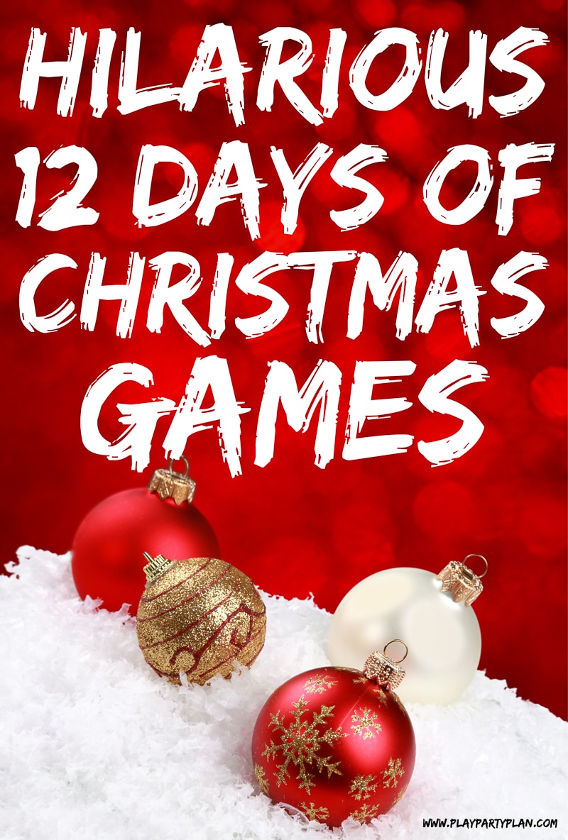 12 Days of Christmas Party Game
