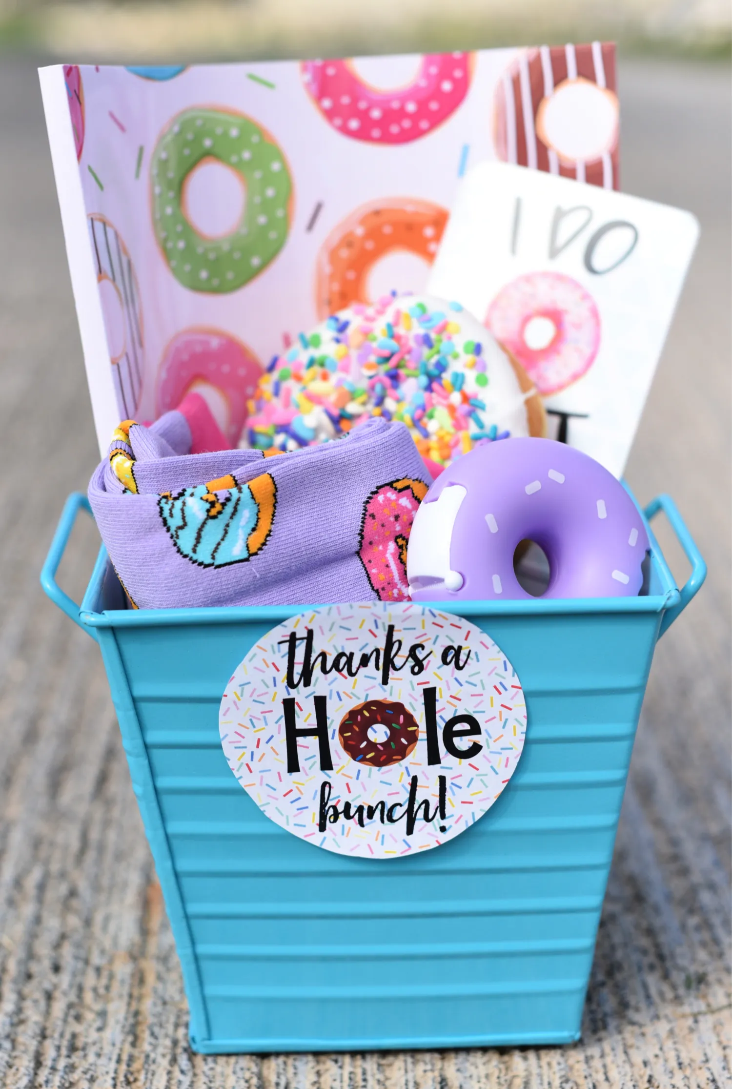 Donut Themed Thank you Gift For Teachers