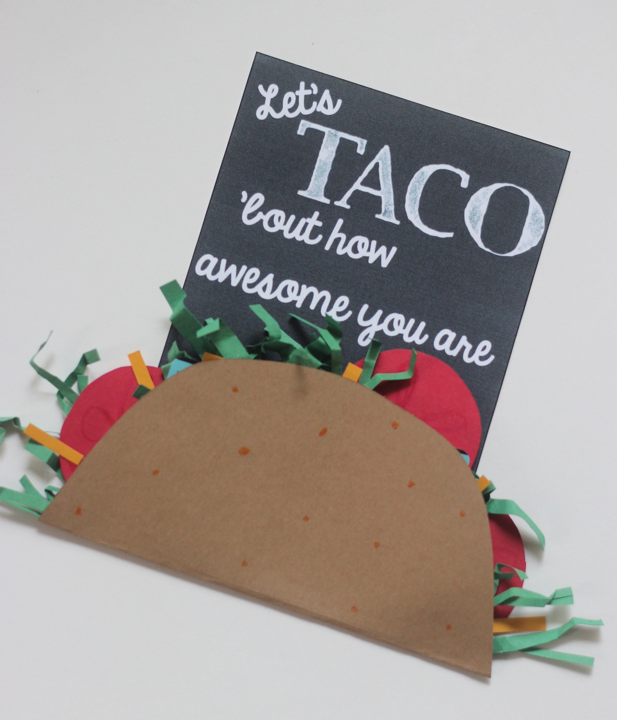 Taco Gift for Teachers