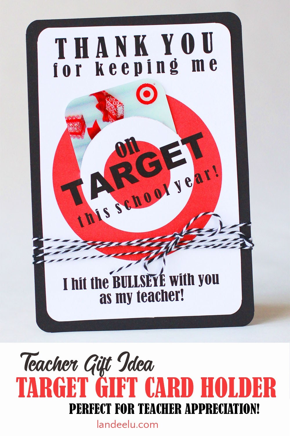Target Gift Card for Teachers