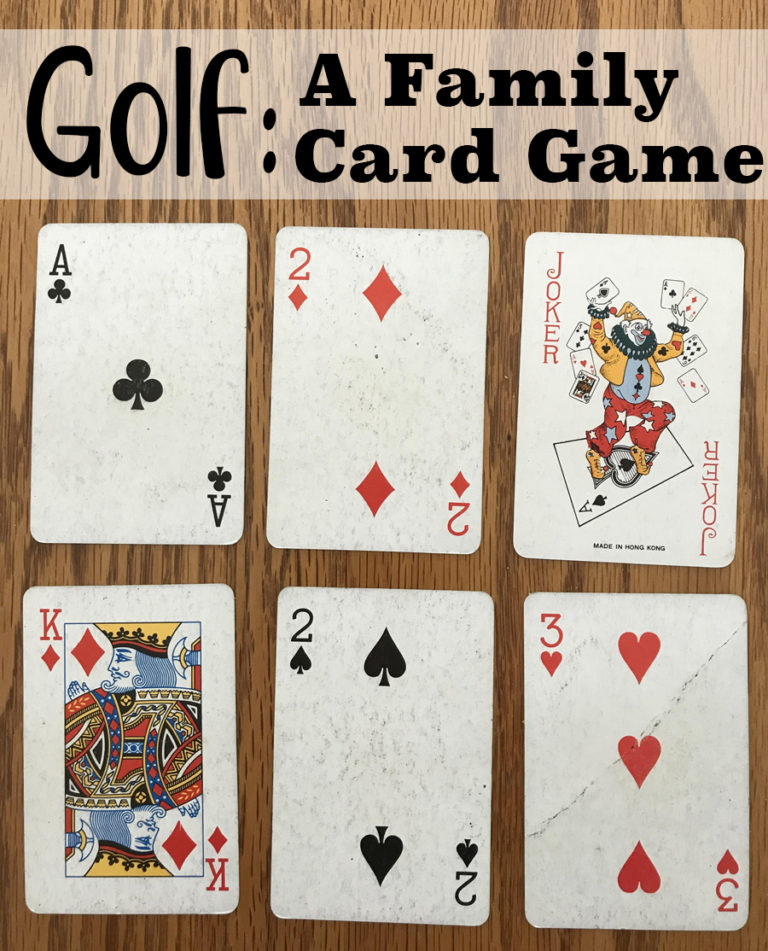 Golf Card Game