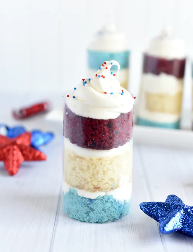 4th of July Parfaits: