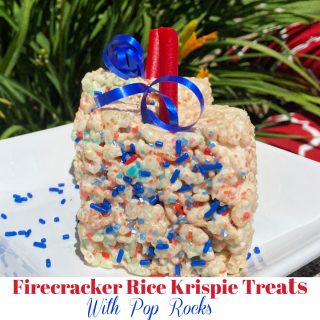 Rice Krispie Treats with Pop Rocks
