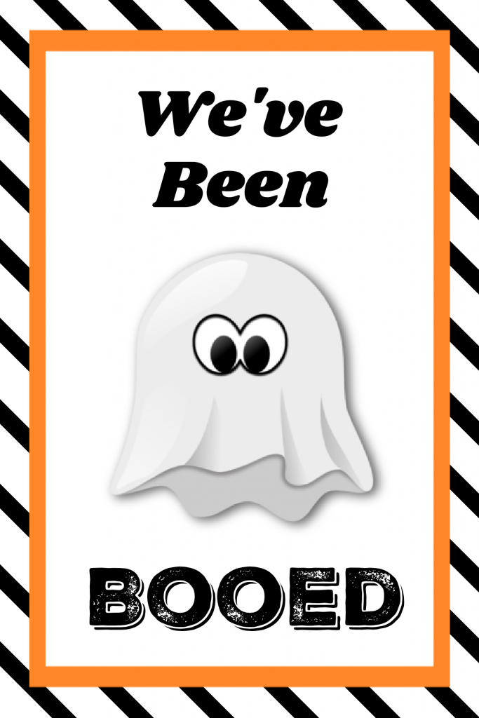 You've Been Booed Printables – Fun-Squared