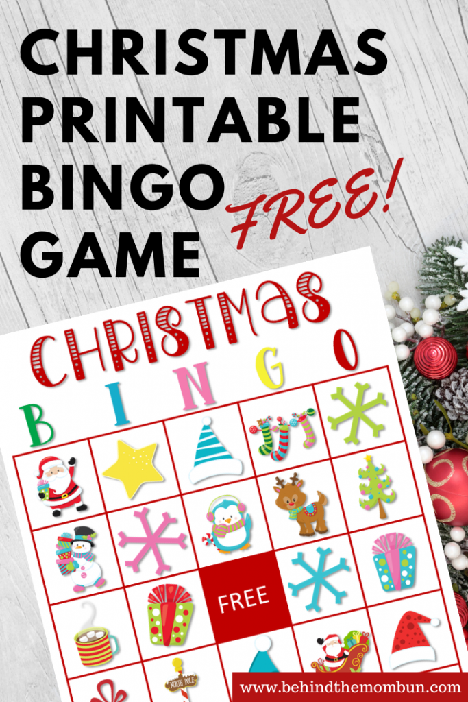 10 Free Printable Christmas Bingo Games – Fun-Squared