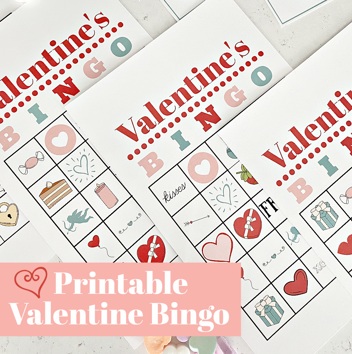 Printable Valentine Bingo Game – Fun-Squared