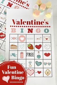 Printable Valentine Bingo Game – Fun-Squared