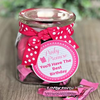 Pink Simple Birthday Gift Idea