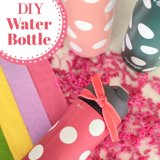 Easy DIY Water Bottle Gift
