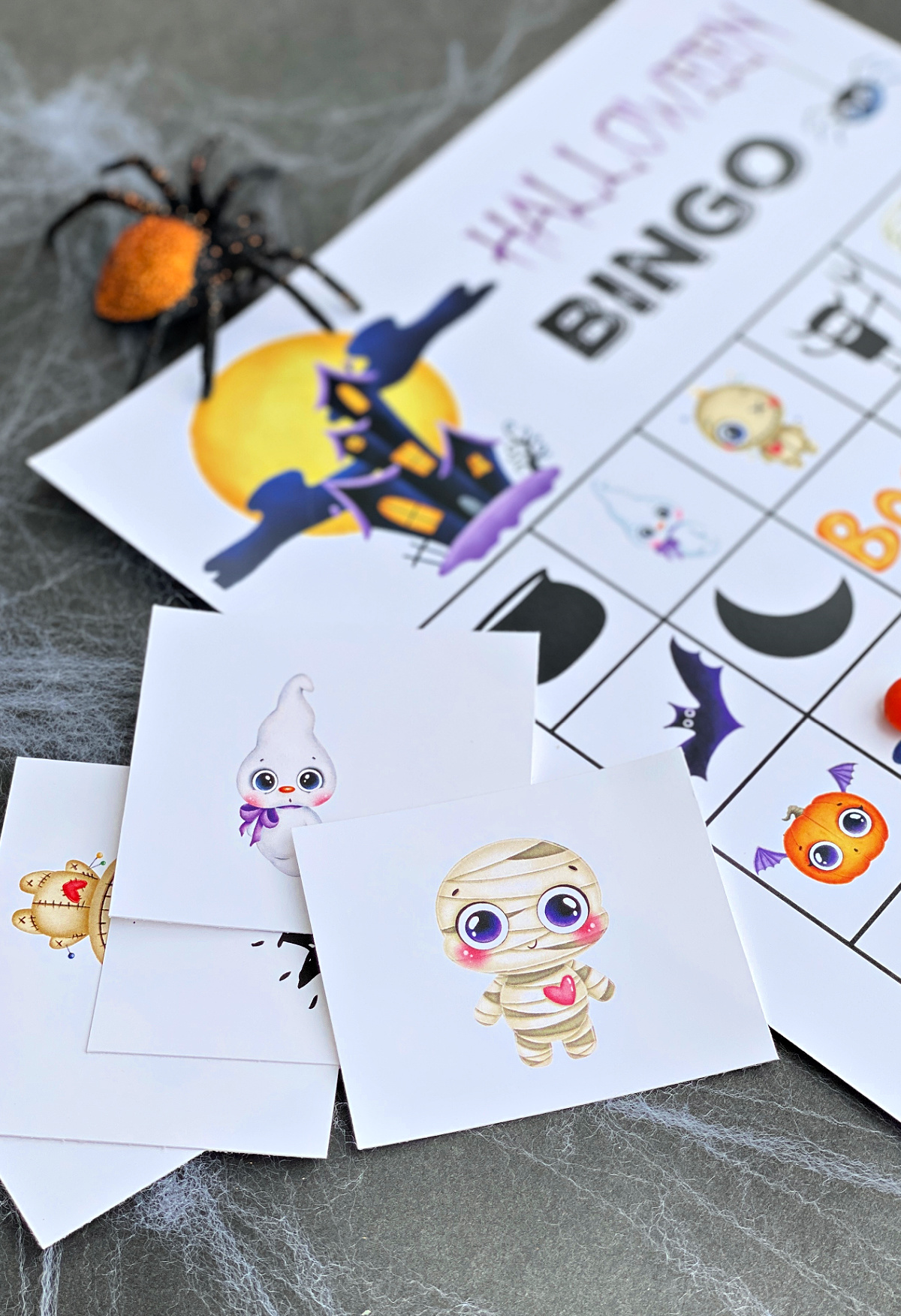 Printable Halloween Bingo Boards